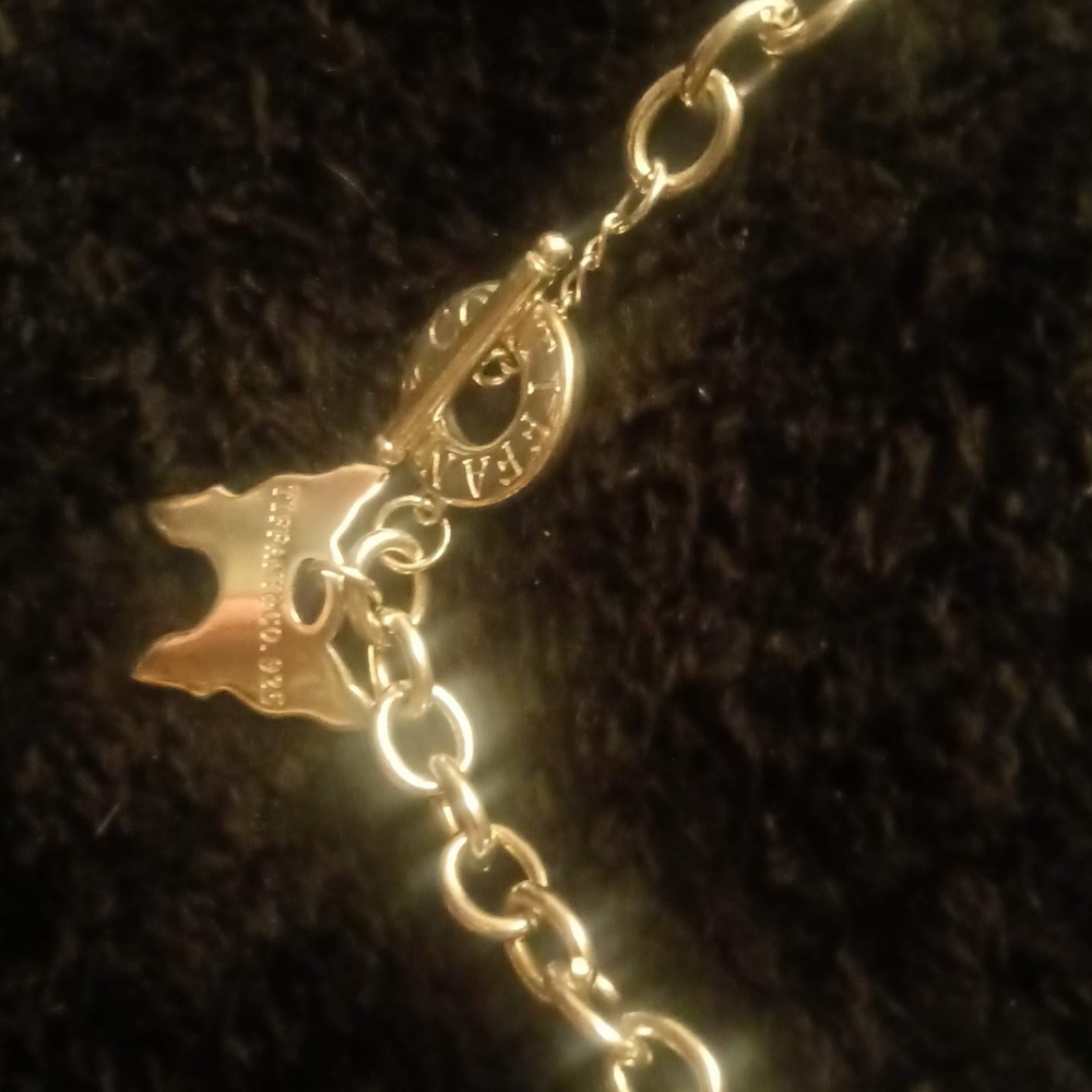 Tiffany & Co. Silver Necklace Intricate Design